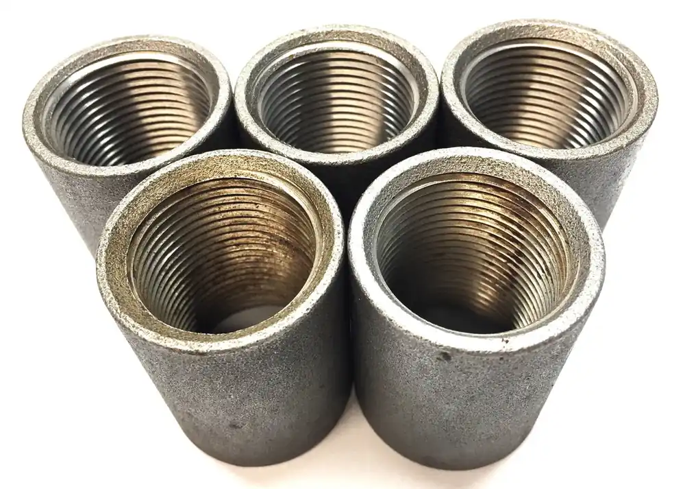 Black Merchant 1" x 2" Coupling 360-705 [Lot of 5] NOS