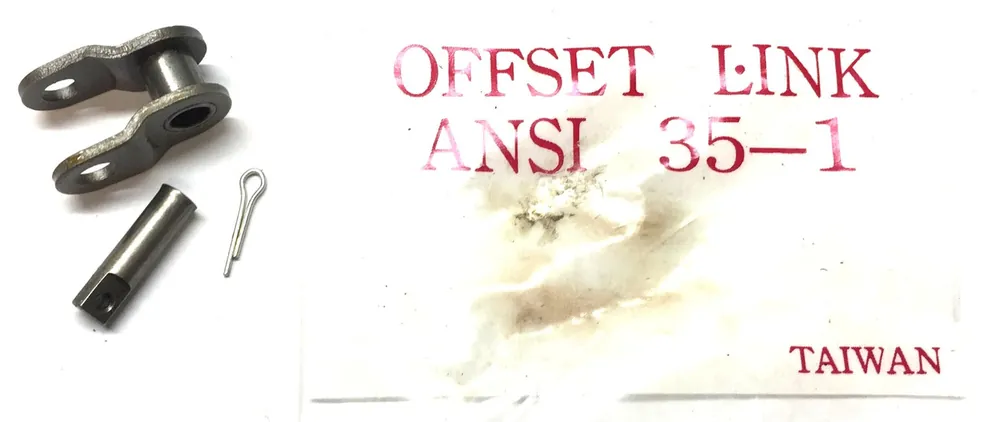 ANSI No. 35-1 Offset Connecting Link [Lot of 5] NOS
