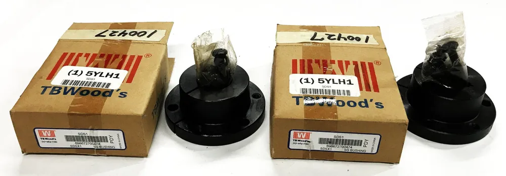 TB Wood's 1-3/16 inch Type QD Bushing (with Hardware) SDSX1 [Lot of 2] NOS