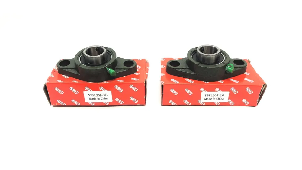 JSB Pillow Block Bearing SBFL205-16 [Lot of 2] NOS