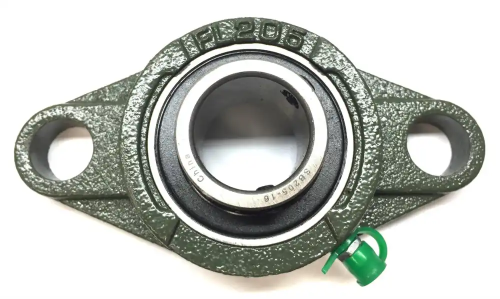 JSB Pillow Block 2-Hole Mount FL205 Bearing (SB205-16) NOS