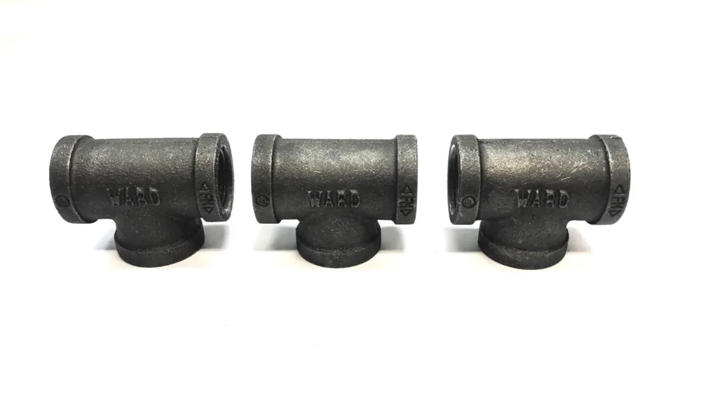 Ward 1"-12 Tee Fitting [Lot of 3] NOS