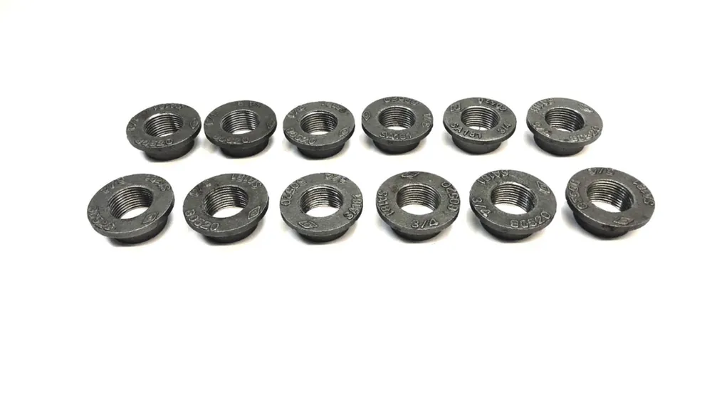 Unbranded 3/4" Female NPT Tank Flange 60520 [Lot of 12] NOS