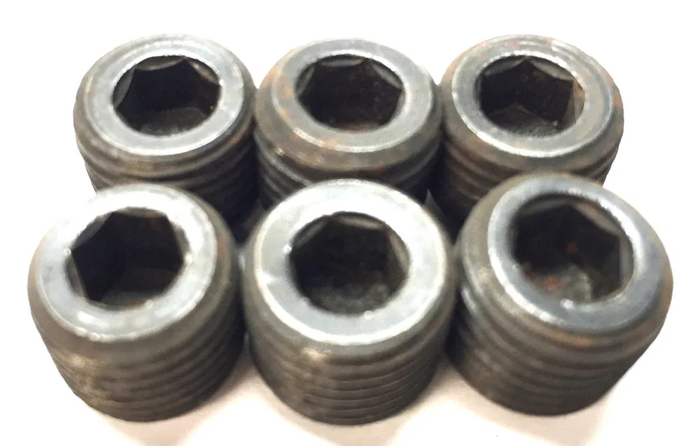 Unbranded 9/16"-18 x 1/2" Steel Socket Set Screw [Lot of 6] NOS