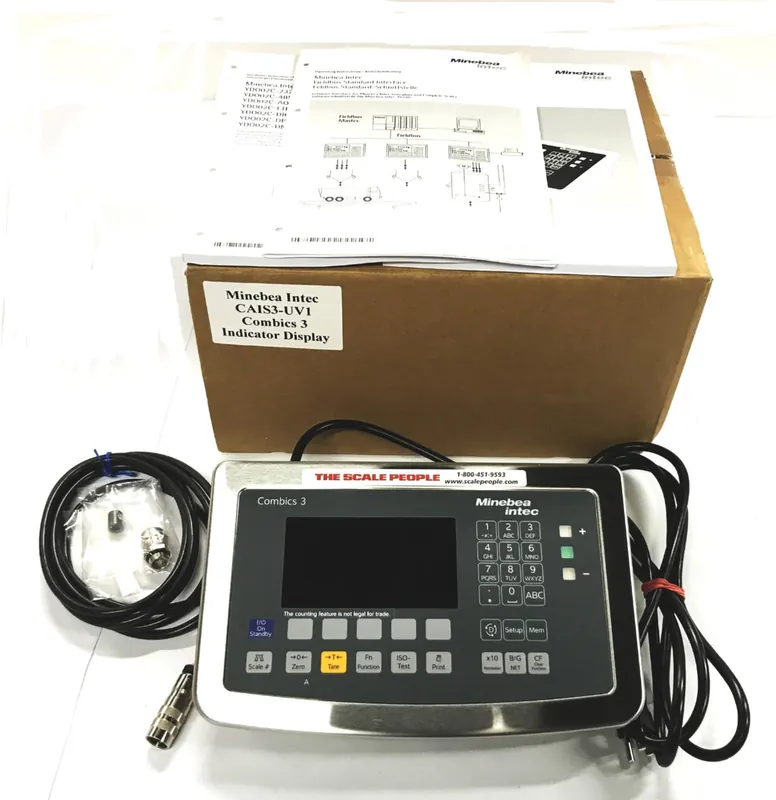 Minebea Intec Combics 3 Digital Indicator CAIS3-UV1 NOS