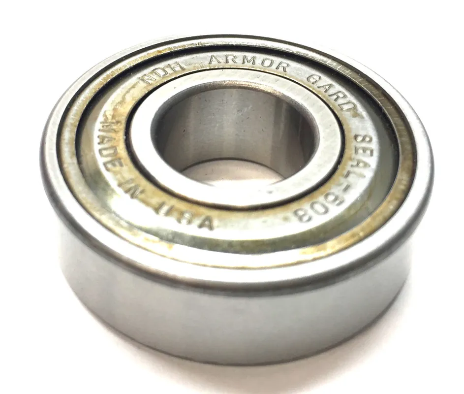 NDH Double-Sided Sealed Steel Roller Bearing 3203AD (SEAL-503) NOS