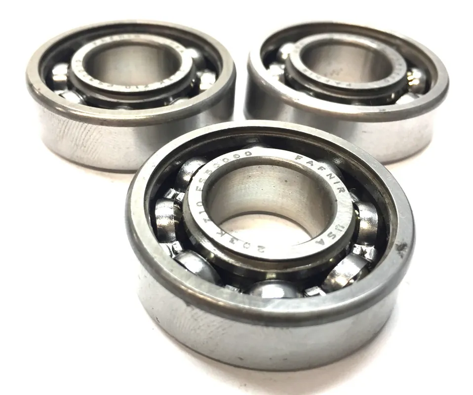 Fafnir Single-Row Open Roller Ball Bearing 203K Z10 FS50000 [Lot of 3] NOS
