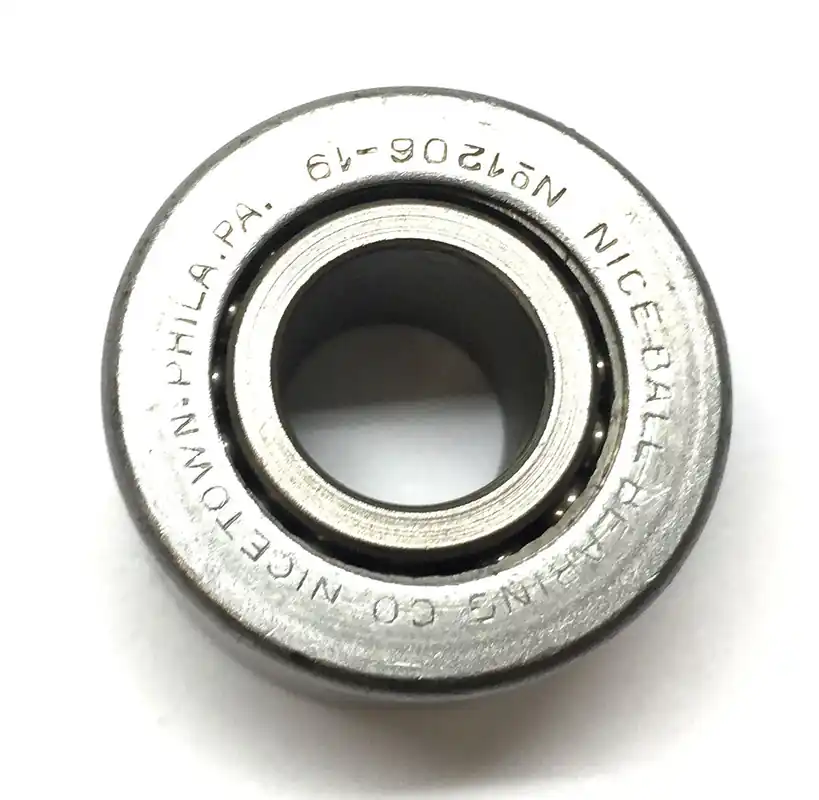 NICE Ball Bearing Co. Double-Roller Ball Bearing 1206-19 NOS