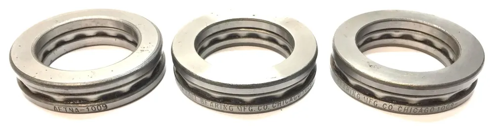 Aetna Roller Ball Thrust Bearing 1009 [Lot of 3] NOS