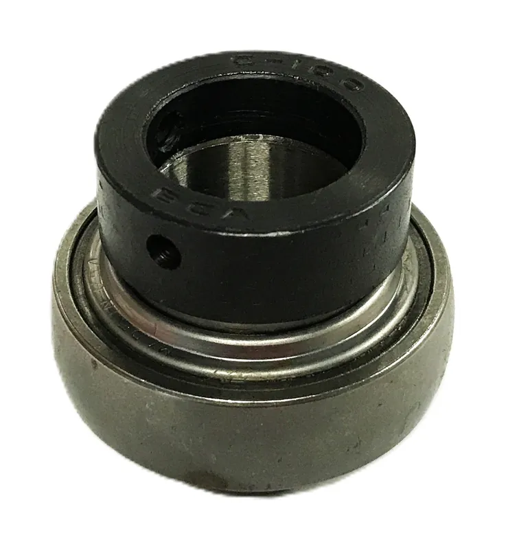 BCA Metal Shielded Insert Bearing and Lockable Collar C-100 NOS