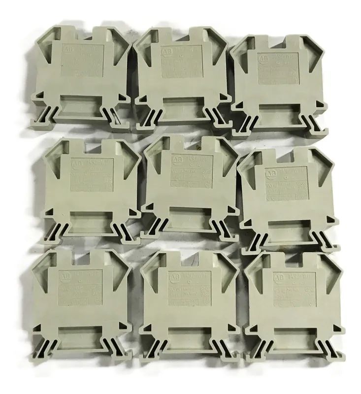 Allen-Bradley Grey Terminal Block 1492-W16 [Lot of 9] NOS