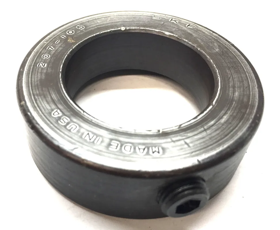 SKF Ball Bearing Set Screw Insert Collar 207-105 NOS