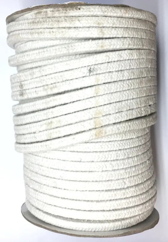 Four States Gasket and Rubber 1/2" x 260' Square Ceramic Rope 5330206086 NOS