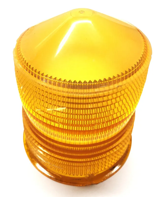 Dietz Tapered Top Amber Lens 77-220 USED