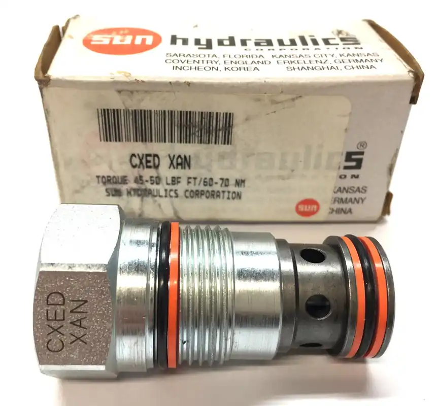 Sun Hydraulics Hydraulic Cartridge Valve CXED-XAN (CXEDXAN) NOS