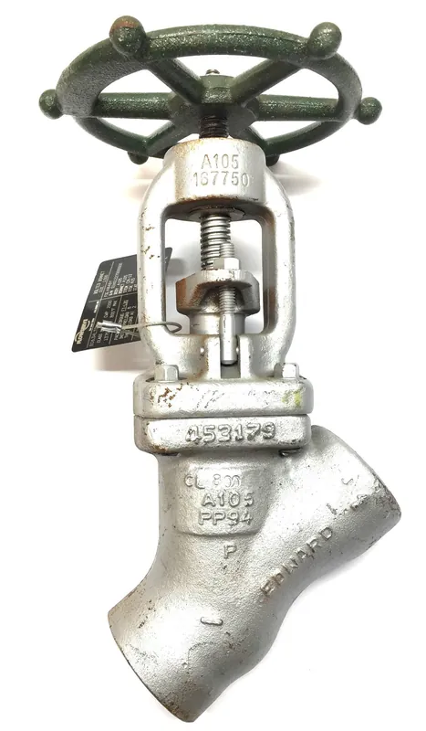Edward Valve Flowserve Globe Valve A848Y (B16.34LTD) 453179 NOS