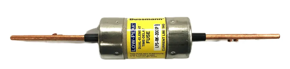 Bussmann Low Peak Time Delay Fuse LPS-RK-200SP NOS