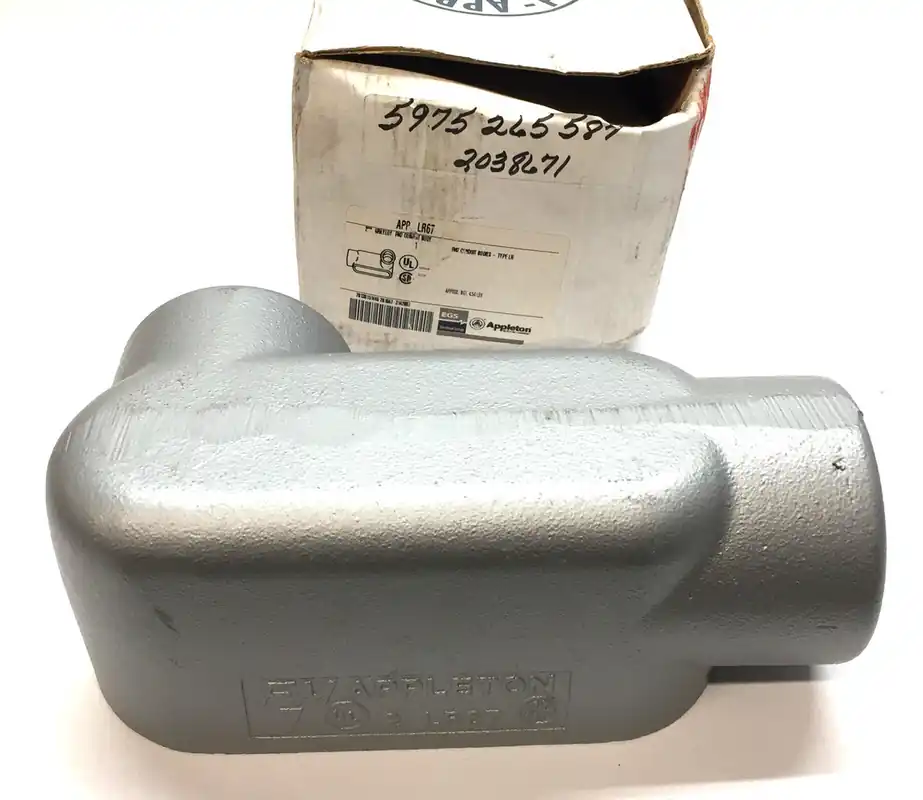 Appleton Electric 2" Grayloy Conduit Outlet Body LR67 NOS