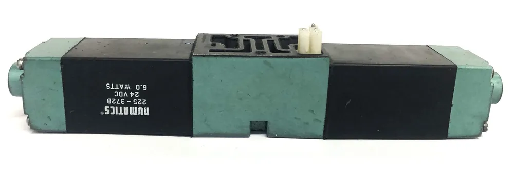 Numatics 24VDC 6.0 Watts Double Solenoid Pneumatic Valve 225-372B USED