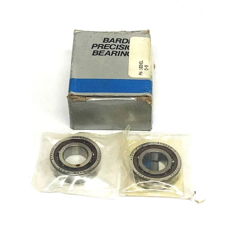 Barden Angular Contact Bearing Set of 2 102HDL NOS