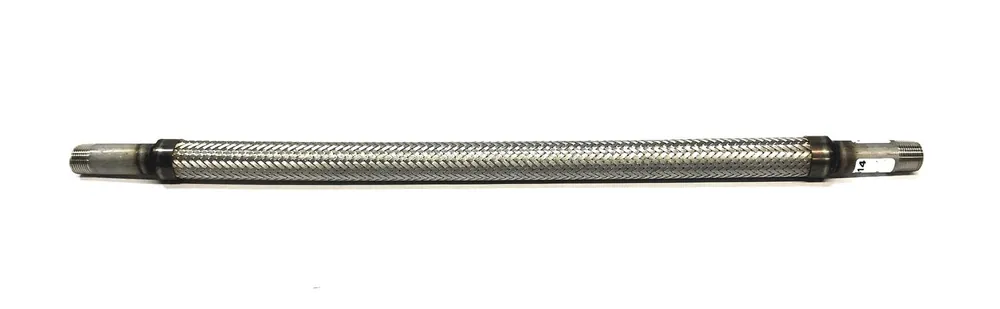 Unbranded 3/4" x 28" Stainless Steel Braided Hose NOS