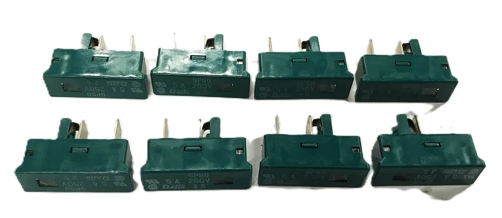 Daito 5amp 250volt Alarm Fuse GP50 [Lor of 8] NOS