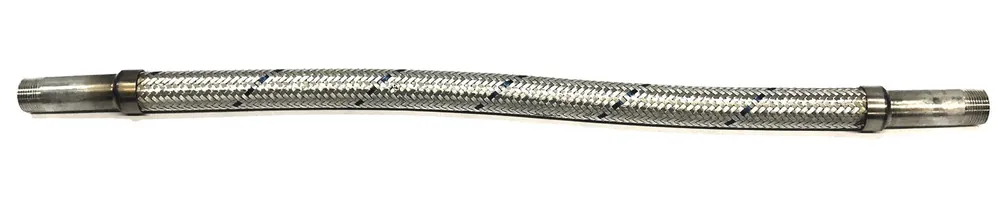 Unbranded 3/4" x 27-7/8" Stainless Steel Braided Hose NOS