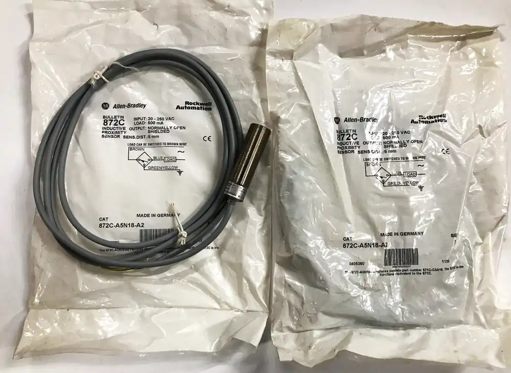 Allen-Bradley Inductive Proximity Sensor 872C-A5N18-A2 [Lot of 2] NOS