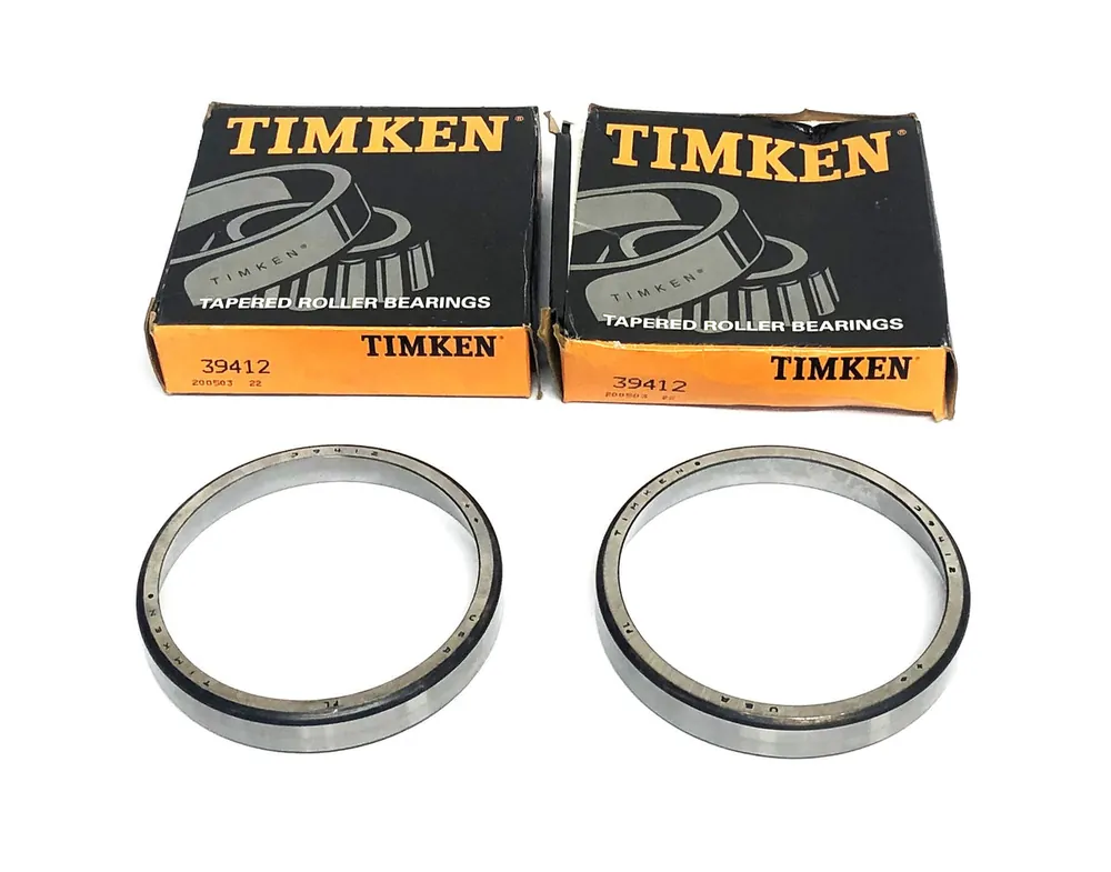 Timken Tapered Roller Bearing Cone 39412 [Lot of 2] NOS