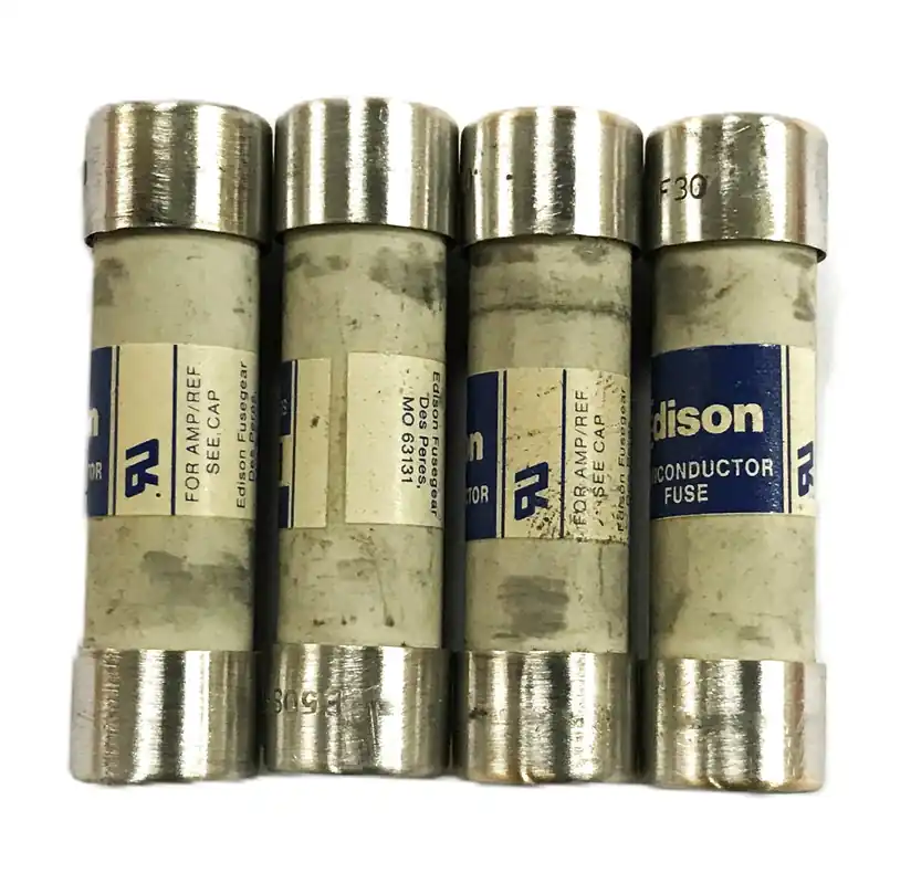 Edison Semiconductor Fuse E50SF30 [Lot of 4] NOS