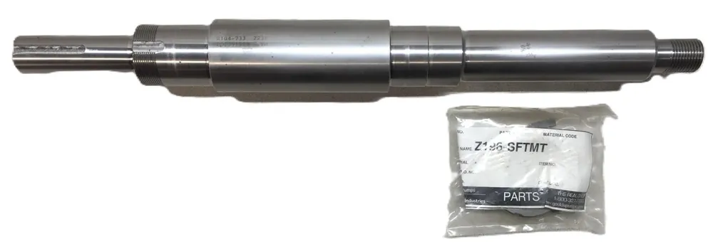 Gould Pumps 316 Stainless Steel Shaft Assembly with Hardware R104-733 2238 NOS