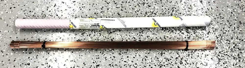 Pinnacle Alloys 9 Pounds of 3/32" Diameter x 36" OAL Welding Rod ER70S-2 NOS