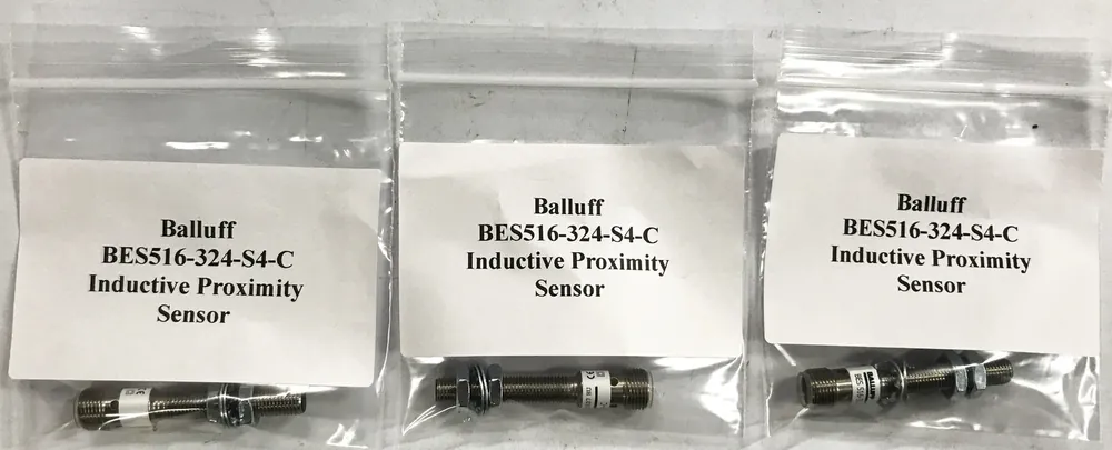 Balluff Inductive Proximity Sensor BES516-324-S4-C [Lot of 3] NOS