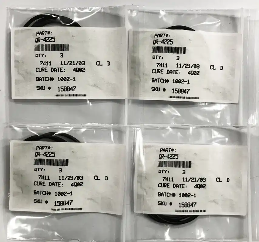 Minnesota Rubber Buna-N Quad Rings QR-4225 [Lot of 12] NOS