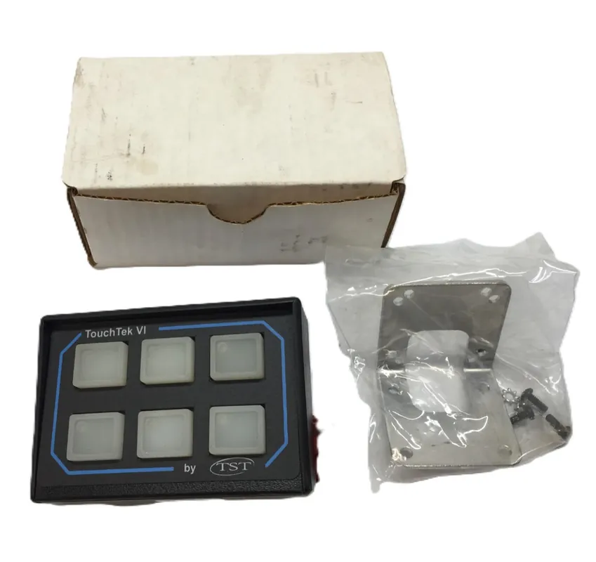 TouchTek VI by TST 6-Button Control Panel Assembly TTSP2-06 (TEST2210 DE) NOS