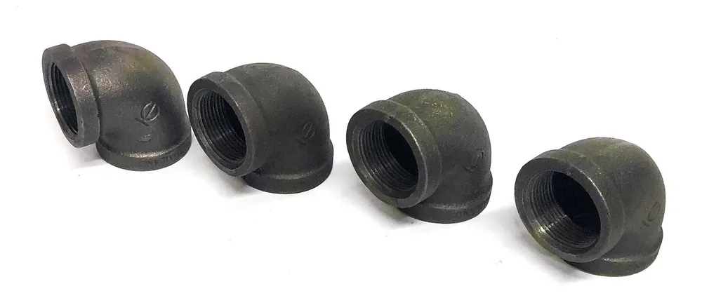 Unbranded 90 Degree Elbow 1-1/4 Inch [Lot of 4] NOS