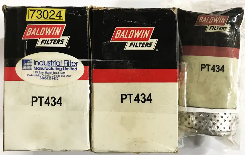Baldwin Hydraulic Filter PT434 [Lot of 3] NOS