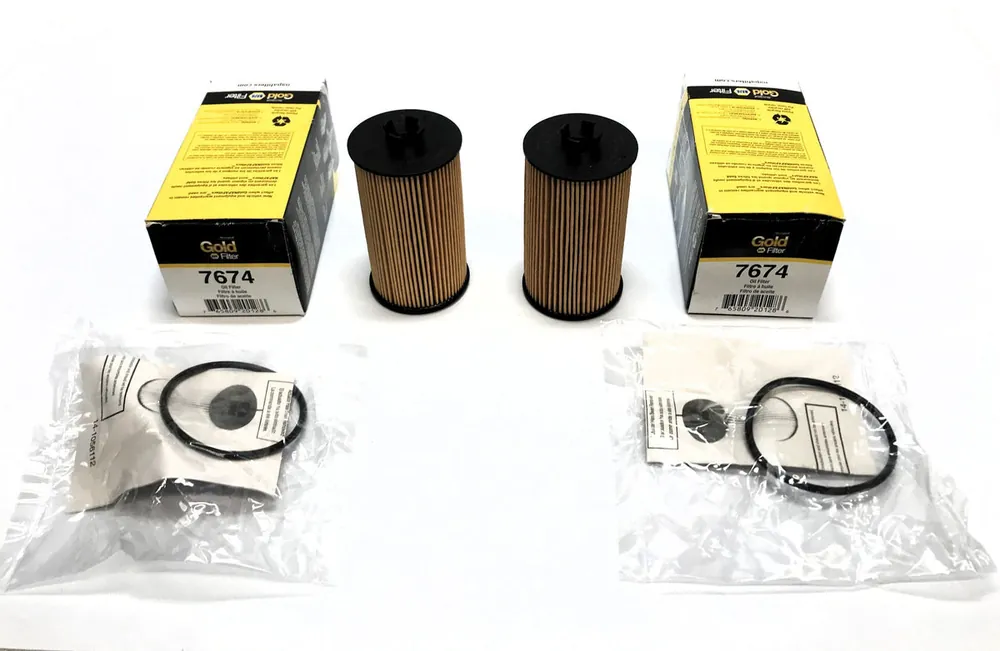 Napa Gold Oil Filter 7674 [Lot of 2] NOS