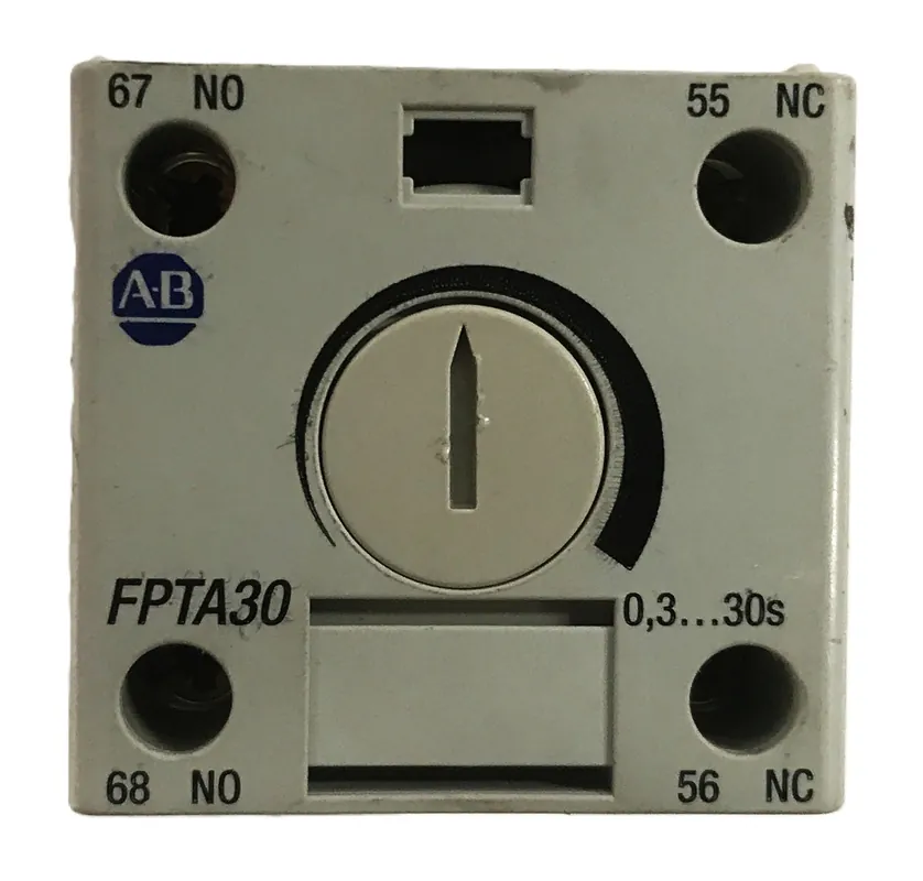 Allen-Bradley Auxiliary Timer Contact FPTA30 USED