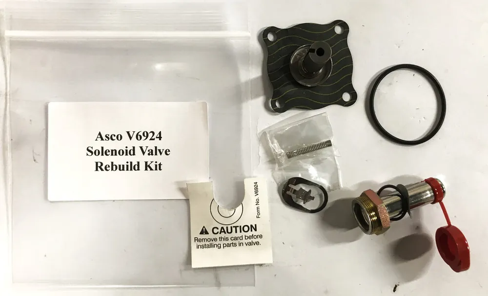 Asco Red Hat Solenoid Valve Rebuild Kit V6924 NOS