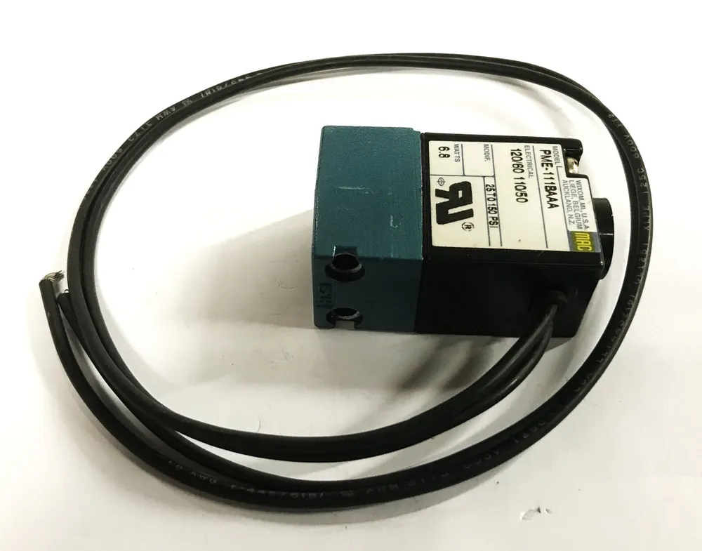 MAC Valves Solenoid Pilot Valve Assembly PME-111BAAA USED