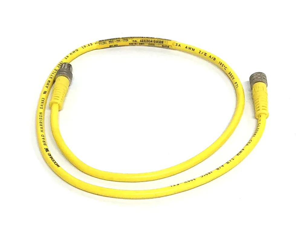 Woodhead 3 Pole Male-Female Nano-Change Extension Cord 443030A10M006 NOS