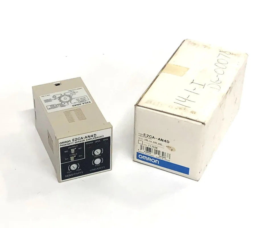 Omron Proximity Sensor Amplifier E2CA-AN4D NOS