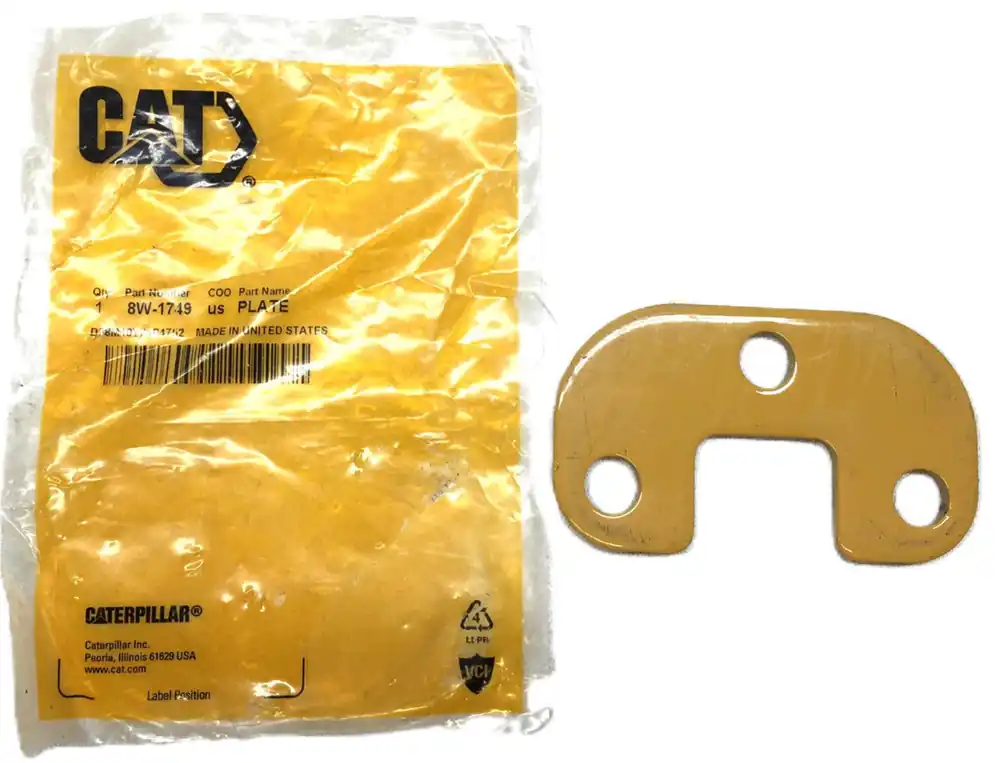 Caterpillar/CAT VCI Treated Yellow Plate 8W-1749 (8W1749) NOS
