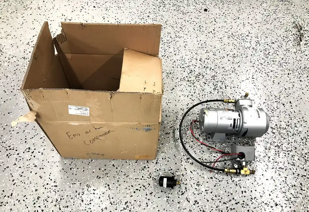 Buell/Amer Air Compressor Assembly 16122 (MP80S/2) USED