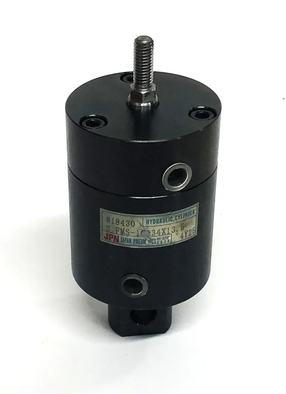 JPN Japan Pneumatics 1/8 Inch 18430 Hydraulic Cylinder S.FMS-10A34X13.5 4Y25 NOS