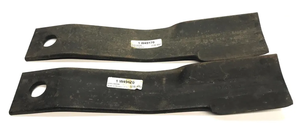 John Deere Rotary Cutter Blade W49170 [Lot of 2] NOS