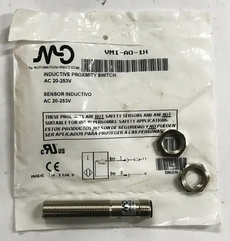 Automation Direct 20-253V Inductive Proximity Sensor VM1-A0-1H NOS