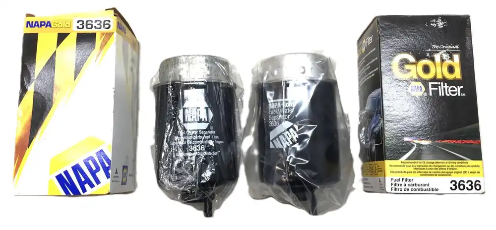 Napa Gold Fuel Filter 3636 [Lot of 2] NOS
