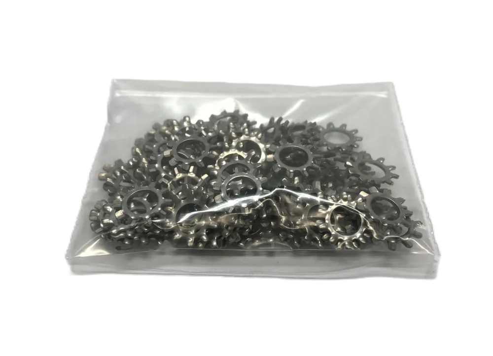 Unbranded 1/4" External Tooth Lock Washer [Lot of 85] NOS